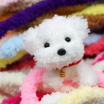 1 шт./1 м плюшевые куклы, скручивающие палочки, ультра-толстый и ультра-плотный плюшевый шерстяной цветной шерстяной топ 1m