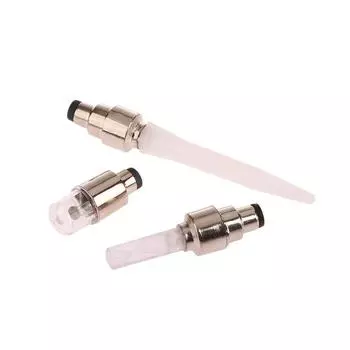 1 шт./1 пара неоновых светодиодных фонарей для велосипеда, вентилей шин, мигающих автомобильных велосипедных мотоциклетных шин, воздушных клапанов, спиц колес 1Pair