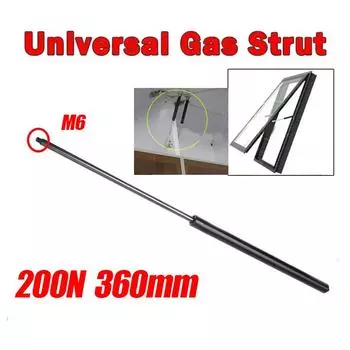 1 шт. 200 Н 360 мм автомобильные газовые стойки газовая пружина капот M6 опорный стержень амортизатор подъемник для автофургона кровать окно автобус караваны универсальный