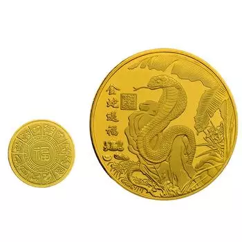 1 шт. 2025 Новый год Змеи памятные монеты китайский зодиак медали 3D рельефные монеты коллекционные новогодние монеты A1