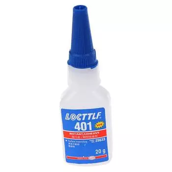 1 шт., 20 г, бутылочка с моментальным клеем Loctite 401, более сильный многоцелевой суперклей