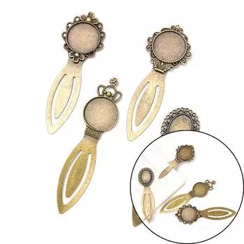 1 шт., 20 мм, круглый кабошон, античная бронза, лоток для закладок, принадлежности для настройки 20mm