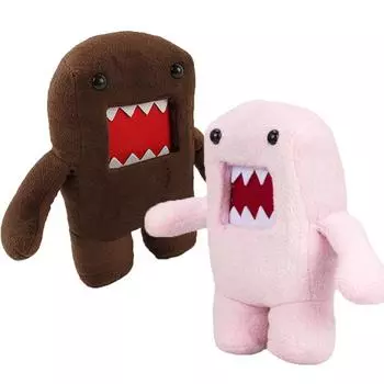1 шт. 20 см кавайные плюшевые игрушки Domo Kun мультфильм смешной плюшевый игрушечный домик, мягкие игрушки для детей, мальчиков, детей, рождественские подарки