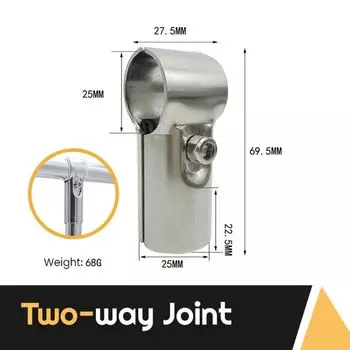 1 шт. 25 мм мебельная фурнитура фиксированный зажим трубный соединитель трубный стержень опора стойка для одежды