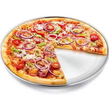1 шт. 26/30 см нержавеющая сталь пиццерия антипригарное противень круглая решетка поднос для еды сервировочное блюдо кухонная форма для выпечки