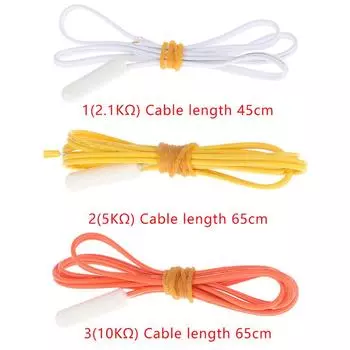 1 шт. 2,1 К/5 К/10 К датчик температуры морозильной камеры для деталей холодильника Toshiba LG 2.1K