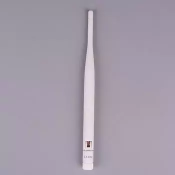 1 шт. 2,4 ГГц белая антенна Wi-Fi 5 дБи антенна Rp SMA мужской разъем 2,4 Г антенна