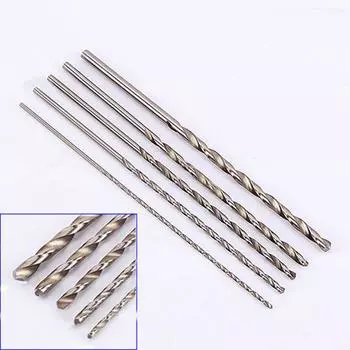 1 шт., 2–5 мм, удлиненное сверло из быстрорежущей стали, 160 мм, с прямым хвостовиком, электроинструмент 3 mm