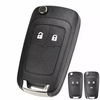 1 шт., 2 кнопки, чехол для дистанционного ключа автомобиля для Chevrolet Cruze Spark Orlando