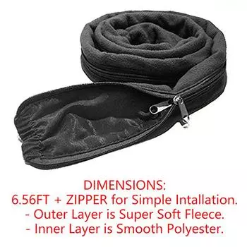 1 шт. 2 м чехол для трубки СИПАП, обертка для шланга, чехол для трубки, застежка-молния, крючок для шланга с застежкой-молнией, обертка для трубки