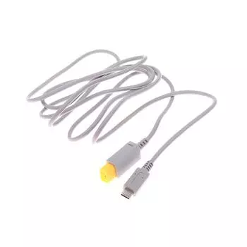 1 шт. 2 м серый кабель для Wii для Wii U Host Pd кабель питания зарядный кабель шнуры ремонт аксессуары