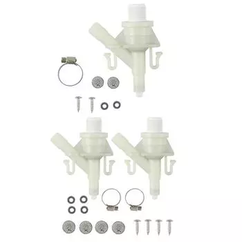 1 шт/2 шт 385311641 комплект водяного клапана для туалета RV, совместимый с туалетами с педальным смывом серий 300 310 320, туалетами Traveler VacuFlush