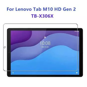 1 шт./2 шт./3 шт. 9H закаленное стекло для Lenovo Tab M10 HD Gen 2 TB-X306X 2-го поколения 10,1-дюймовая защитная пленка для экрана TB-X306 НЕ мягкая пленка 1* Tab M10 HD Gen 2 X306 прозрачный