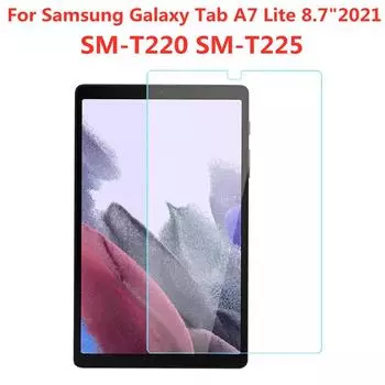 1 шт./2 шт./3 шт. 9H закаленное стекло для Samsung Galaxy Tab A7 Lite 8,7 дюймов Защитная пленка для экрана 2021 SM-T220 T225 против царапин защитная пленка для планшета 1*Tab A7 Lite 8.7 SM-T220 прозрачный
