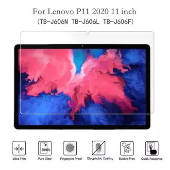 1 шт./2 шт./3 шт. 9H пленка из закаленного стекла для Lenovo P11 TB-J606N TB-J606L Защитная пленка для экрана планшета для 2020 Lenovo Xiaoxi Pad P11 J606F 11 дюймов НЕ мягкая пленка 1*For Xiaoxi Pad P11 J606 чистый