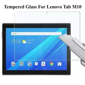 1 шт./2 шт./3 шт. 9H закаленное стекло для Lenovo Tab M10 TB-X605F X505F 10,1 дюймов Защитная пленка для экрана против царапин и пузырьков HD прозрачная защитная пленка 1*Tab M10 TB-X605F X505F прозрачный