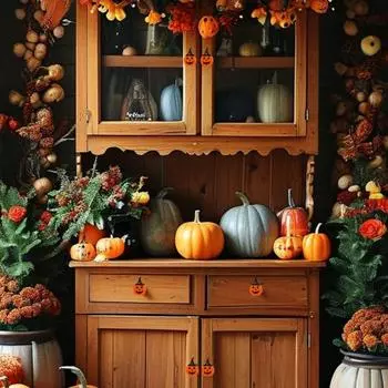 1 шт./2 шт./4 шт. чехлы на ручки в виде тыквы, декор на День благодарения, Хэллоуин, чехол на ручку в виде тыквы с шляпой волшебника, многоразовые чехлы на ручки для ящиков шкафа, комода 1pc