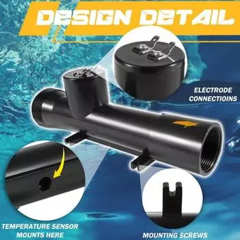 1 шт/2 шт 4ch4002-R очиститель бассейна сменная камера для гибридной системы очистки бассейна ионизатор бассейна для надземного бассейна гидромассажная ванна спа 1pc
