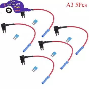 1 шт/2 шт/5 шт micro2 предохранительный кран ADD-A-CIRCUIT лезвие ATR мини-держатель предохранителя 15A предохранитель армия зеленый
