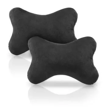 1 шт/2 шт автомобильная подушка для головы подушка для шеи автомобильная подушка поясничная поддержка четыре сезона общая автомобильная подушка автомобильные принадлежности 1PC чёрный