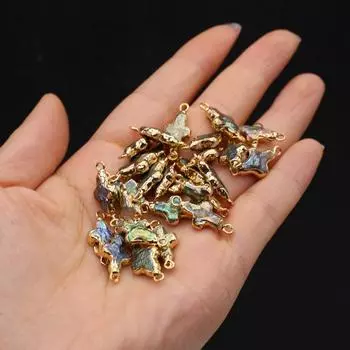 1 шт/2 шт барочный жемчужный соединитель пресноводный жемчуг вариант крестообразный соединитель для изготовления ювелирных изделий DIY ожерелье аксессуар 1pcs