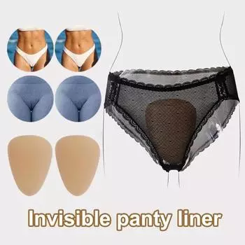 1 шт/2 шт Camel Toe Concealer Женский Бесследный Невидимый Camel Toe Нижнее белье Чехол Бесшовный Подъемник Подушечки для Бикини Йога Штаны Шорты Аксессуары 1pc