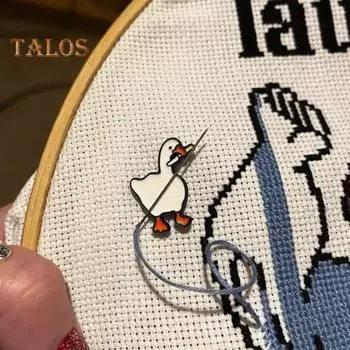 1 шт./2 шт. Гусиный держатель для иглы, необходимый для шитья, магнитный держатель для игл для шитья, вышивки крестом B