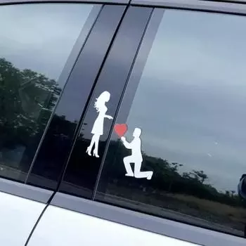 1 шт./2 шт. наклейка на автомобиль самоклеящаяся водонепроницаемая устойчивая к царапинам съемная невыцветающая декоративная универсальная наклейка на кузов автомобиля B