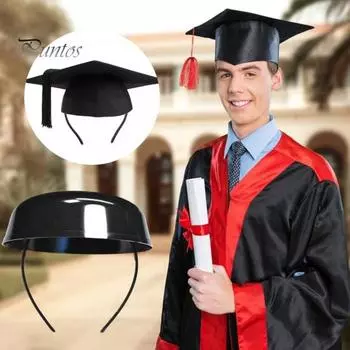 1 шт./2 шт. повязка на голову для выпускной шапочки, вставьте форму и закрепите аксессуары для выпускной шапочки, повязка для волос против выпадения для аспирантов 1pc