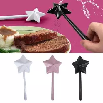 1 шт./2 шт. разбрасыватель соли в форме звезды, солонка для перца, диспенсер, причудливая соляная палочка, кухонные аксессуары