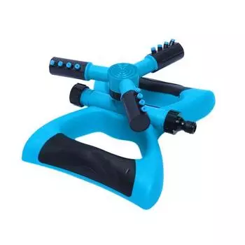 1 шт./2 шт. разбрызгиватель для газона с тремя рычагами, внутренняя резьба, утолщенная, стабильная, обтекаемый дизайн, детская игровая площадка, высокая эффективность на 360 градусов 2pcs синий