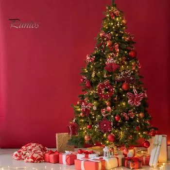 1 шт/2 шт рождественские украшения бархатные флокированные снежинки олень бант подвеска рождественская елка подвесное украшение для окна дерево стена домашний декор B