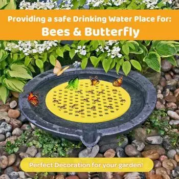 1 шт/2 шт станция для поения пчел поилка для бабочек кормушка для пчел опылитель поилка 1pc