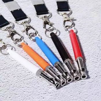 1 шт/2 шт свисток для собак регулируемый ультразвуковой бесшумный свисток для собак со шнурком профессиональный свисток для дрессировки собак, чтобы остановить лай для всех пород собак