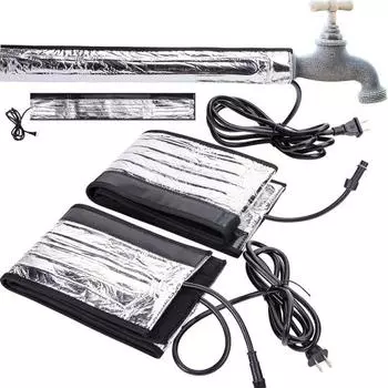 1 шт/2 шт труба холодостойкая крышка 110 В алюминиевая фольга водопроводная труба отопление 1pc