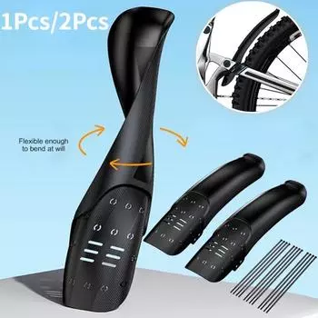 1 шт/2 шт универсальный жесткий корпус велосипедное крыло переднее заднее колесо покрышка крыло брызговик велосипедный брызговик крыло аксессуары для велоспорта 1PC