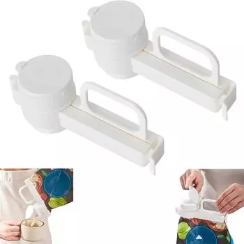 1 шт/2 шт зажимы для запечатывания пластиковых пакетов зажим для хранения продуктов с носиком для закусок 1pc