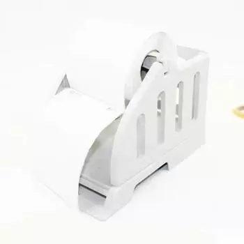 1 шт. 2-в-1 Принтер для термобумаги для этикеток и штрих-кодов, кронштейн, электронная поверхность, одинарная коробка, экспресс-доставка, одинарный ящик для хранения белый