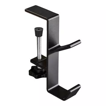 1 шт. 2 в 1 вешалка для каминной гирлянды, регулируемые вешалки для чулок для каминной полки, утяжеленные вешалки для гирлянд для камина, прочные для дверной рамы One Size чёрный