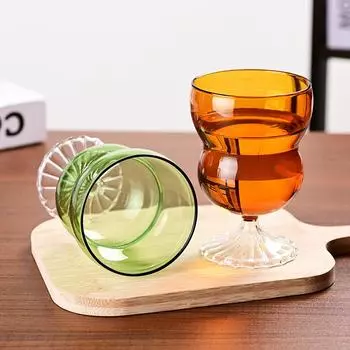 1 шт. 300 мл цветная стеклянная кружка бутылка для воды термостойкая пивная посуда кружка для чая кофе сок молоко чай домашняя кухня принадлежности 300ml зелёный