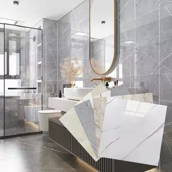 1 шт. 30*30 см имитация плитки мрамор самоклеящаяся водонепроницаемая наклейка на стену ванная комната кухня гостиная украшение дома 1Pc