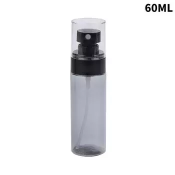 1 шт., 30 мл, 60 мл, 80 мл, 100 мл, 120 мл, распылительная бутылка с прозрачной крышкой, тонкий распылитель для разлива, портативная маленькая косметическая бутылочка для путешествий 60ML