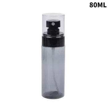 1 шт., 30 мл, 60 мл, 80 мл, 100 мл, 120 мл, распылительная бутылка с прозрачной крышкой, тонкий распылитель для разлива, портативная маленькая косметическая бутылочка для путешествий 80ML
