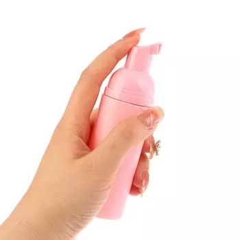 1 шт. 30 мл пенопластовая бутылка пустая пластиковая бутылка дозатор мыла пена шампунь лосьон розовый