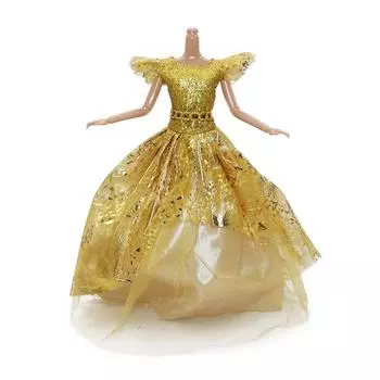 1 шт., 30 см, кукольное платье, изысканное платье, свадебное платье, кукла, туалетная кукла, подарок