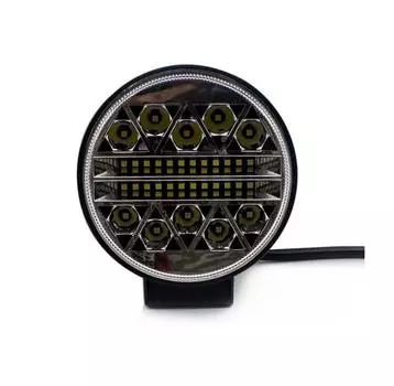 1 шт. 34 светодиода КРУГЛЫЙ ТИП СВЕТОДИОДНАЯ РАБОЧАЯ ЛАМПА Световая панель Прожекторный свет ДХО ПРОТИВОТУМАННЫЕ ФАРЫ ЛАМПЫ