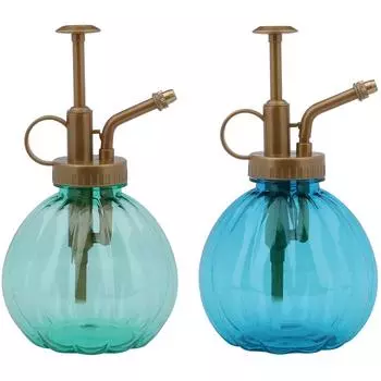 1 шт. 350 мл модный бытовой небольшой лейка для садовых растений ручной пластиковый распылитель воды Green