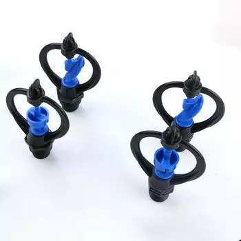 1 шт. 360 градусов автоматический вращающийся полив ирригационный садовый газон вращающийся разбрызгиватель 1/2 3/4 наружная резьба рассеивающая насадка as the picture