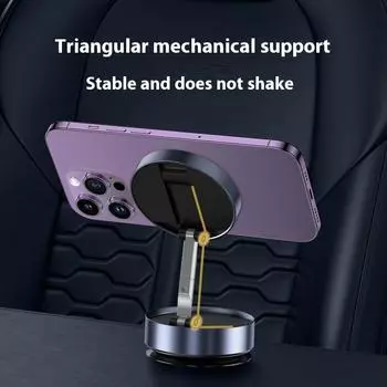 1 шт. 360° регулируемая вакуумная магнитная присоска крепление для телефона Hands-Free магнитный держатель для сотового телефона для автомобиля/спортзала/зеркала/рабочего стола