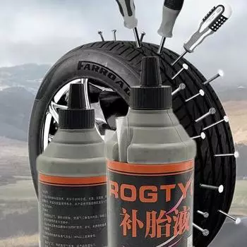 1 шт. 380 мл большой емкости комплект для ремонта автомобильных шин неразрушающий быстрый ремонт спущенных шин герметик для шин малых и средних колес